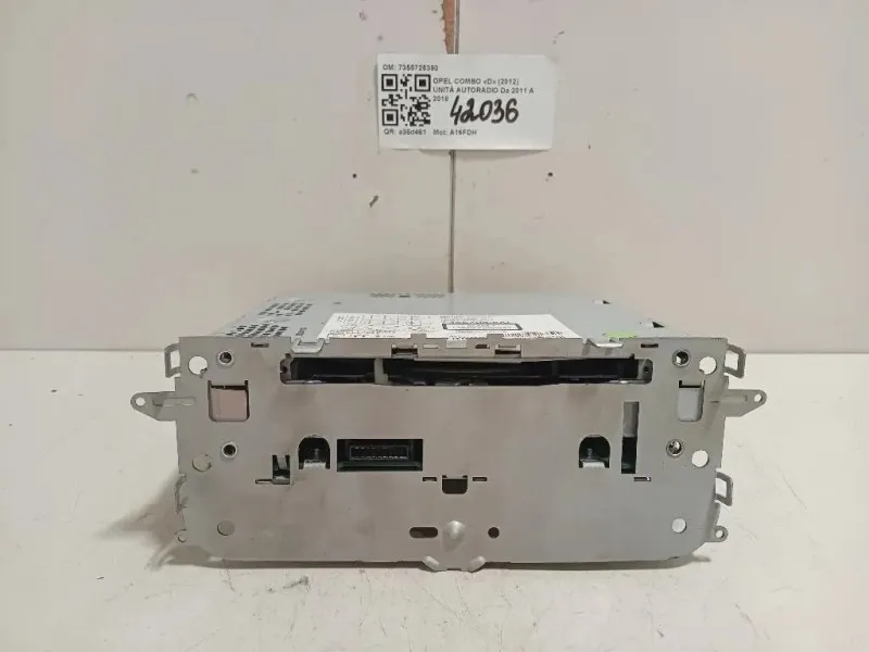 Unità Autoradio 7355726390 Opel Combo D 2012