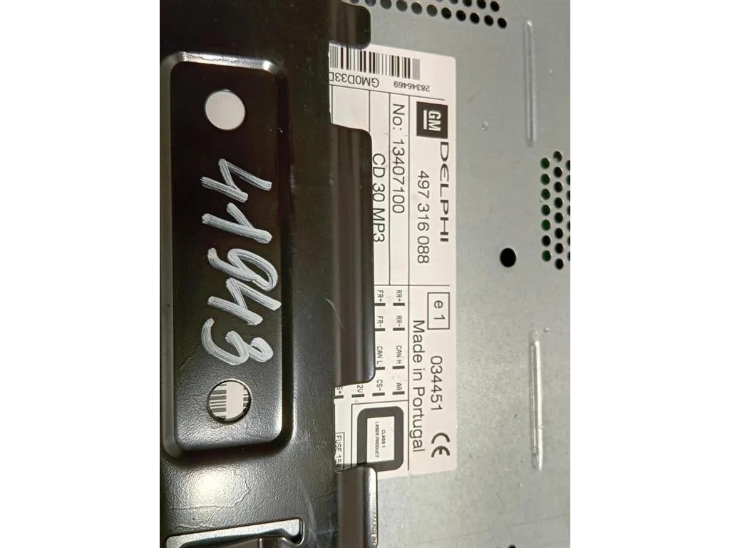 Unità Autoradio 497 316 088 Opel Corsa D 2011