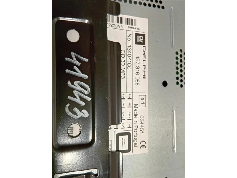 Unità Autoradio 497 316 088 Opel Corsa D 2011