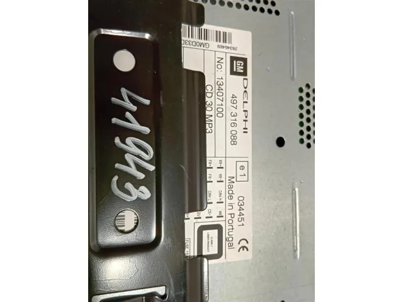 Unità Autoradio 497 316 088 Opel Corsa D 2011