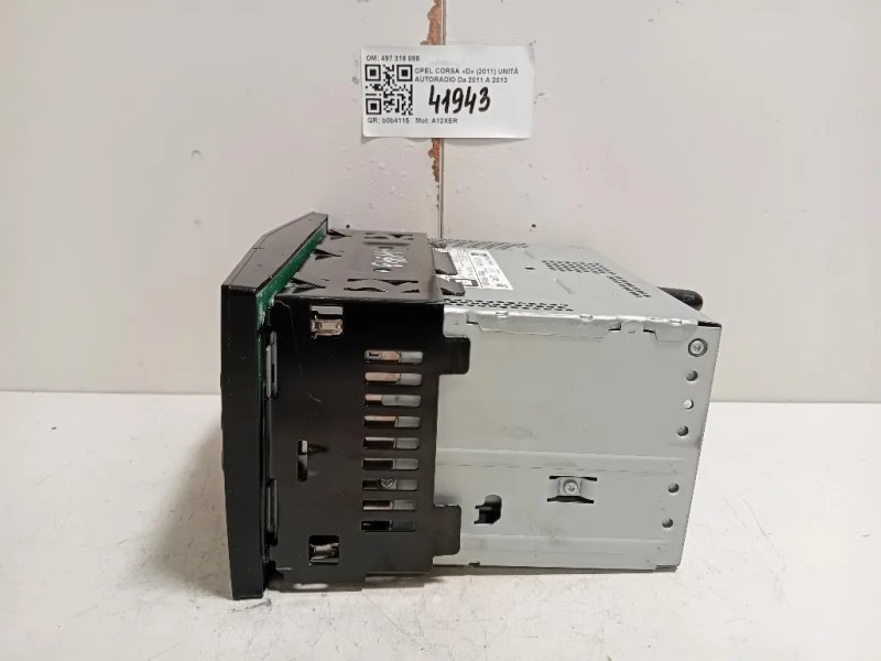 Unità Autoradio 497 316 088 Opel Corsa D 2011