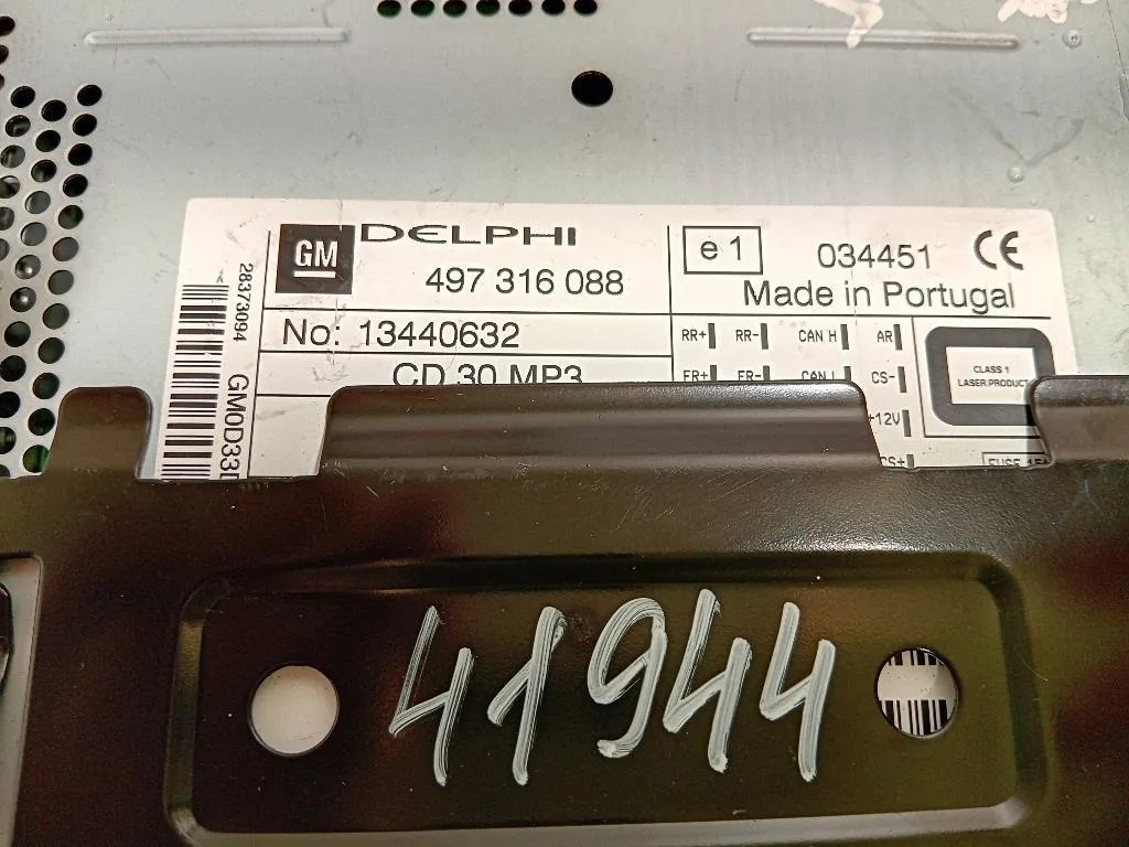 Unità Autoradio 497 316 088 Opel Corsa D 2011