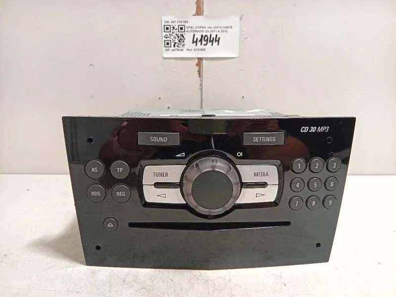 Unità Autoradio 497 316 088 Opel Corsa D 2011