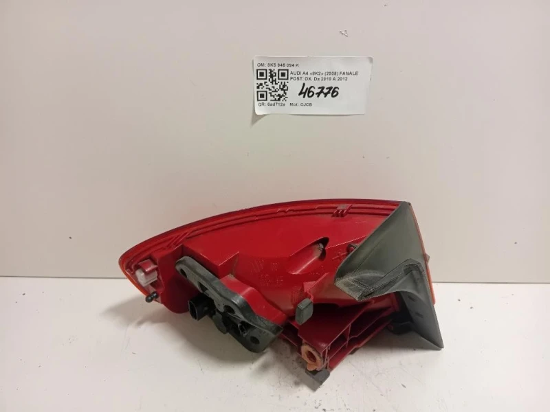 Fanale POST DX 8K5 945 094 K Audi A4 8K2 2008