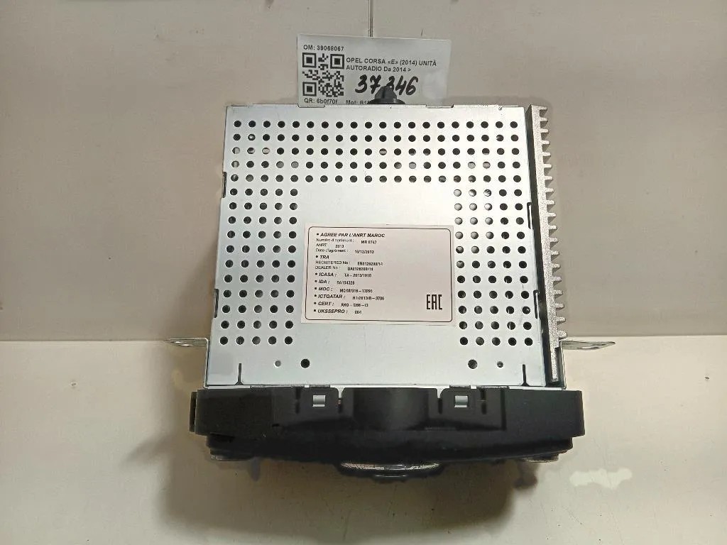 Unità Autoradio 39068067 Opel Corsa E 2014