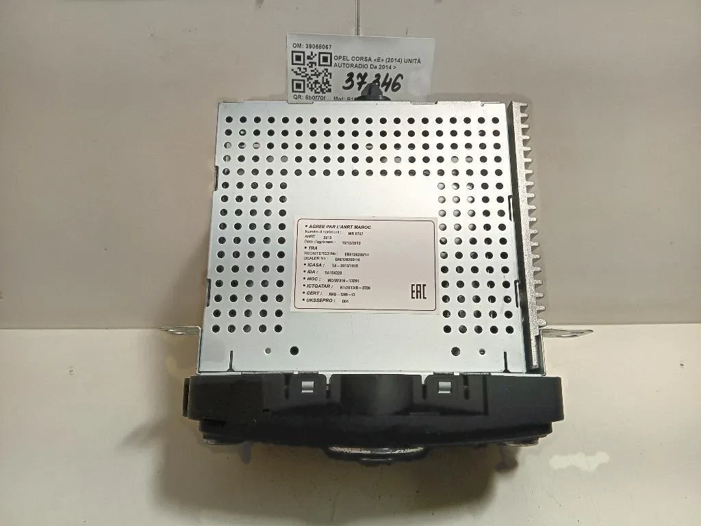Unità Autoradio 39068067 Opel Corsa E 2014