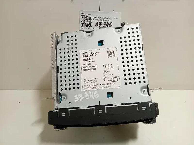 Unità Autoradio 39068067 Opel Corsa E 2014