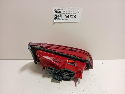 Parasassi Passaruota Interno ANT SX 8X23166563AE Jaguar XF I 2008