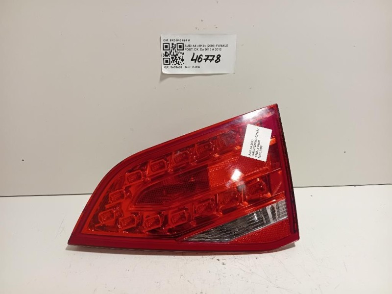 Fanale POST DX 8K5 945 094 K Audi A4 8K2 2008
