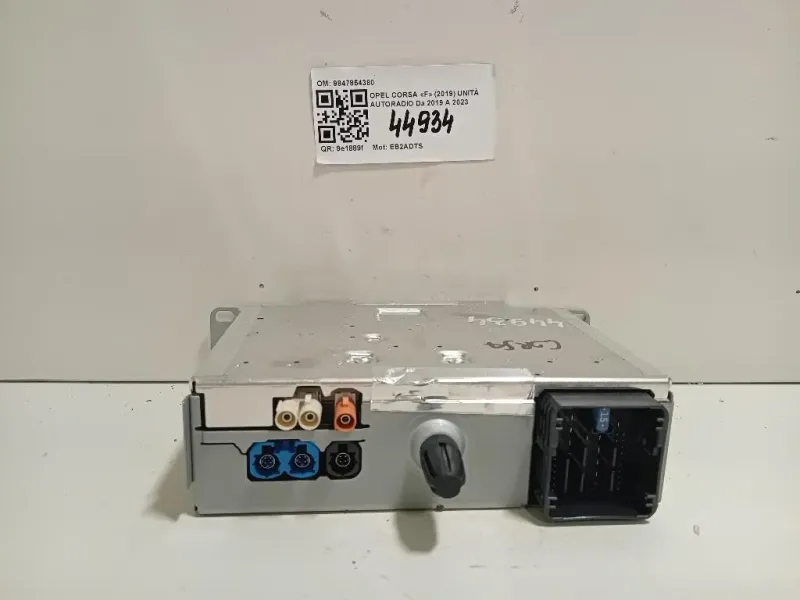 Unità Autoradio 9847854380 Opel Corsa F 2019