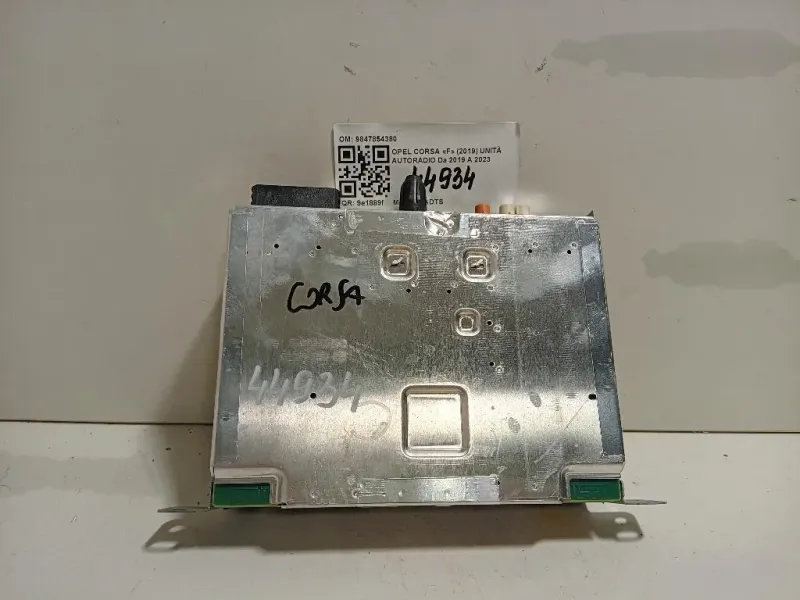 Unità Autoradio 9847854380 Opel Corsa F 2019