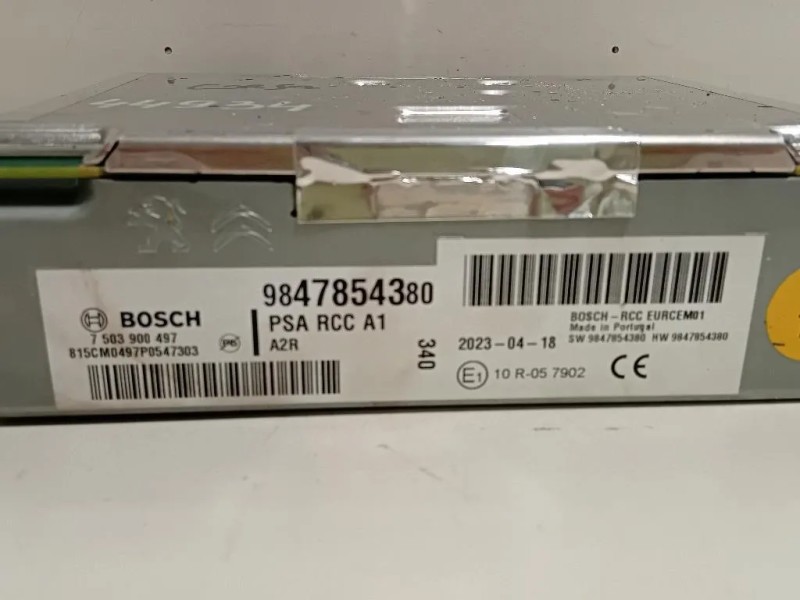 Unità Autoradio 9847854380 Opel Corsa F 2019