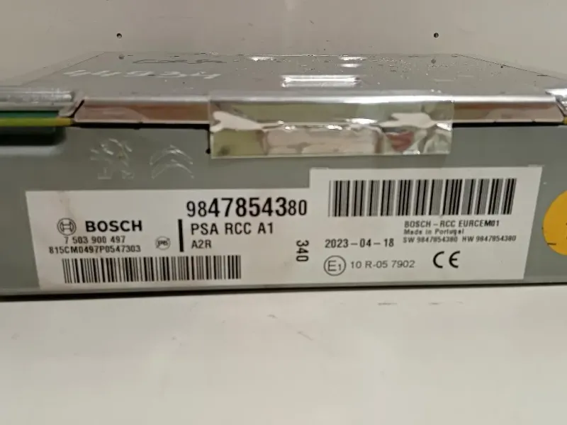 Unità Autoradio 9847854380 Opel Corsa F 2019