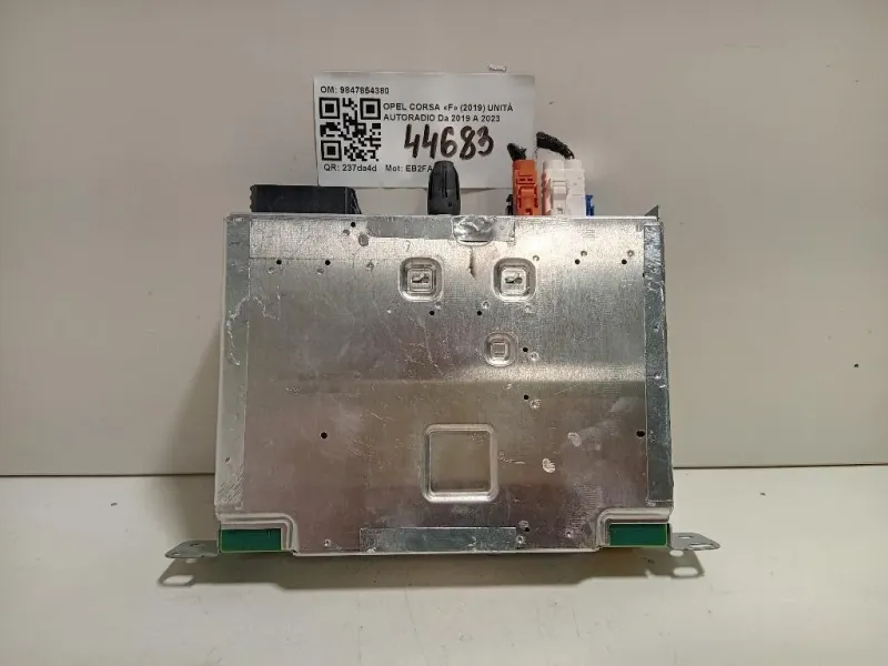Unità Autoradio 9847854380 Opel Corsa F 2019