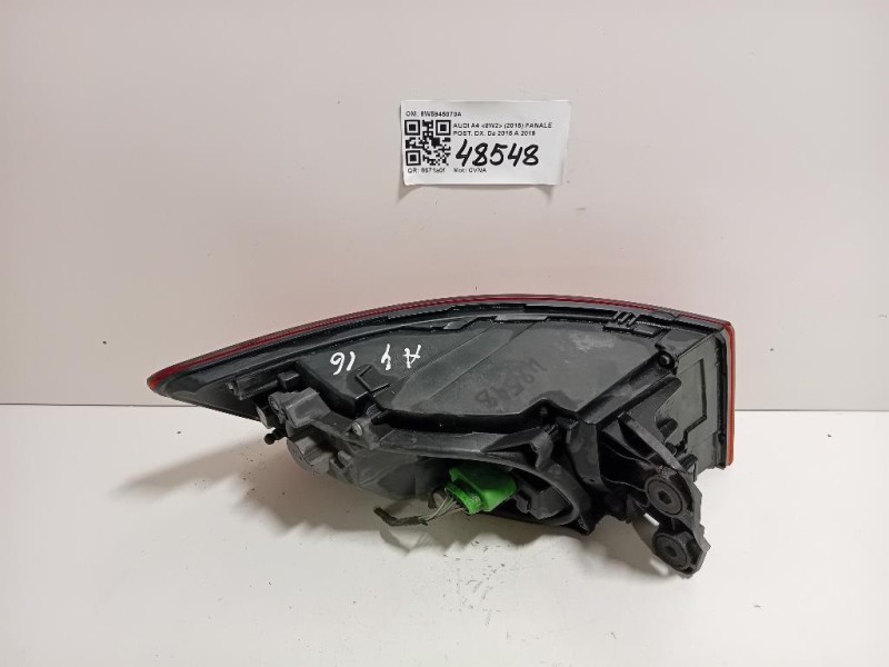 Fanale POST DX 8W5945070A Audi A4 8W2 2015