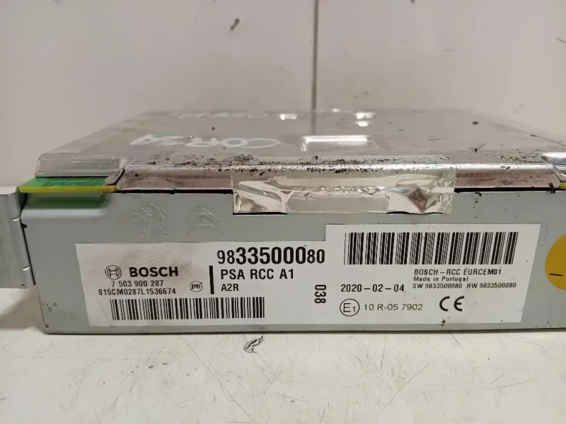 Unità Autoradio 9833500080 Opel Corsa F 2019