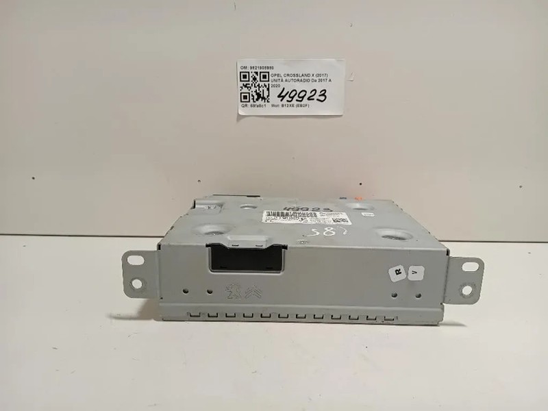 Unità Autoradio 9821908980 Opel Crossland X 2017