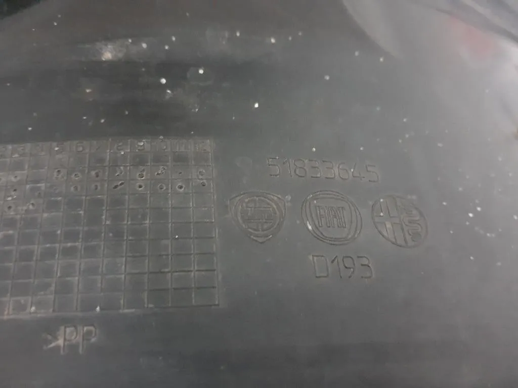 Parasassi Passaruota Interno ANT SX 51833645 Lancia Ypsilon III 2011