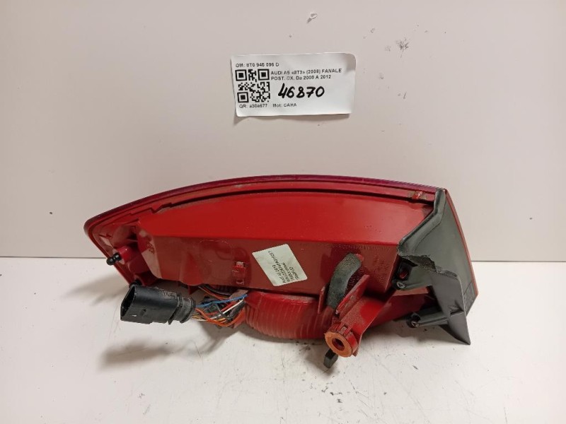 Fanale POST DX 8T0 945 096 D Audi A5 8T3 2008