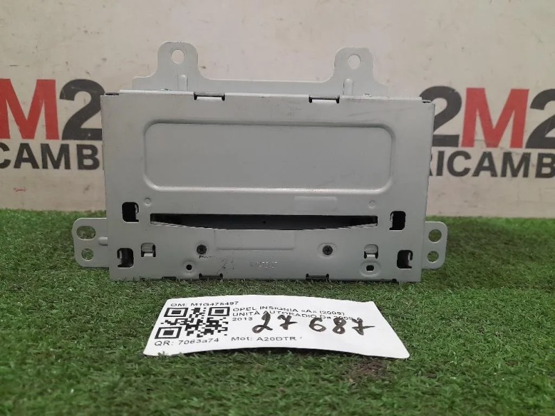 Unità Autoradio M1G475497 Opel Insignia A 2009