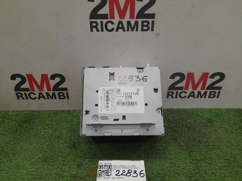Unità Autoradio 13317120 Opel Insignia A 2009