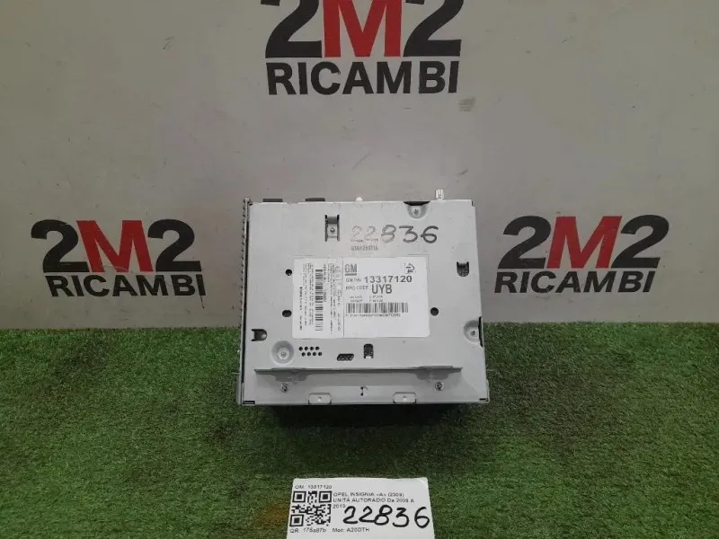 Unità Autoradio 13317120 Opel Insignia A 2009