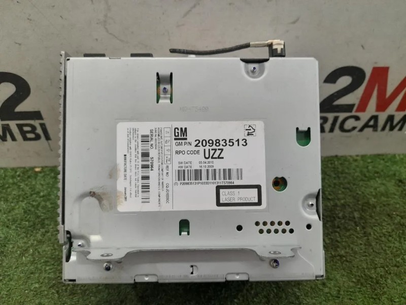 Unità Autoradio 20983513 Opel Insignia A 2009