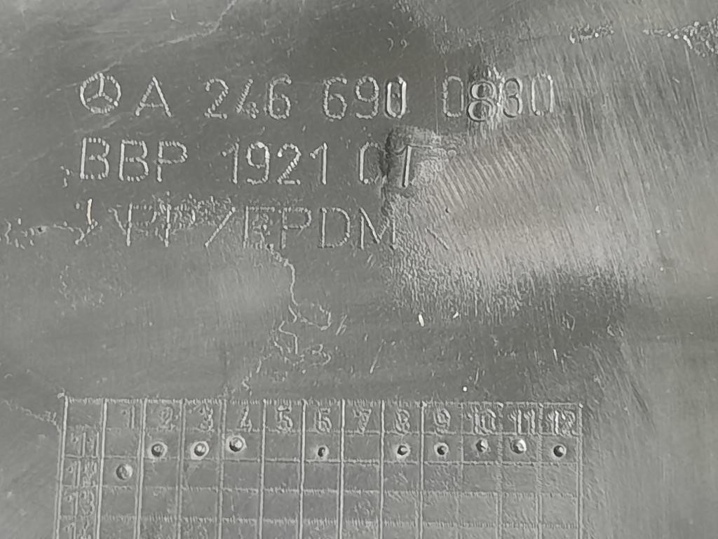 Parasassi Passaruota Interno ANT SX A2466980130 Mercedes Classe B W246 2012