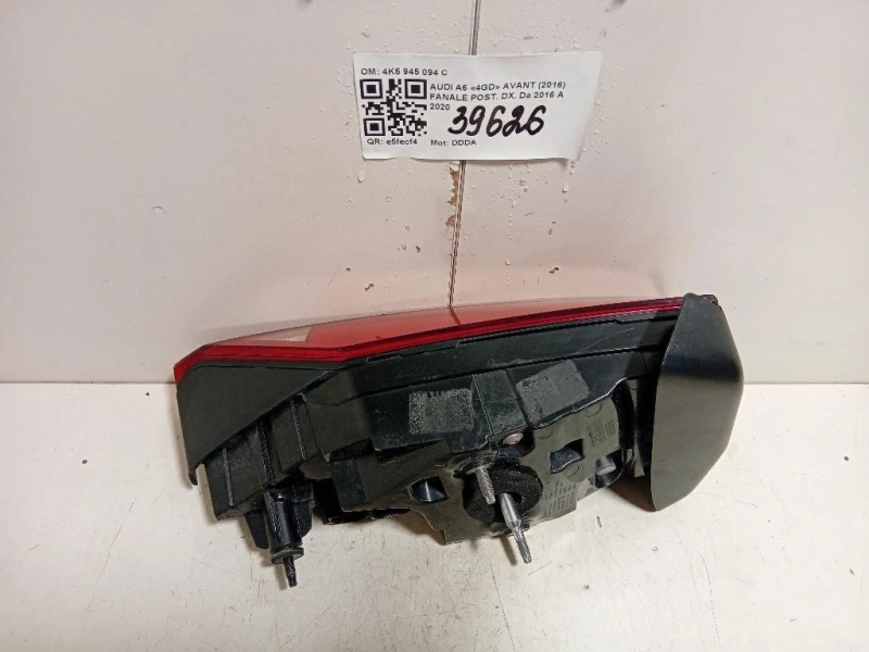 Fanale POST DX 4K5 945 094 C Audi A6 4GD Avant 2016
