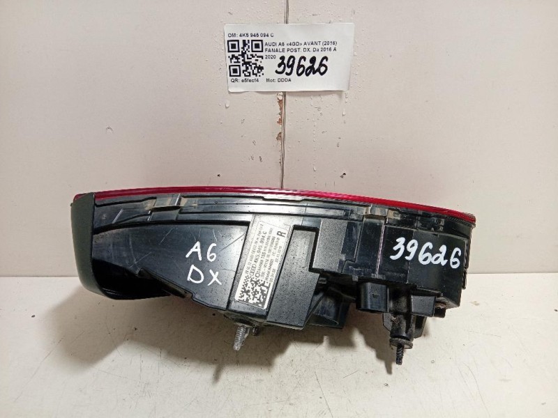 Fanale POST DX 4K5 945 094 C Audi A6 4GD Avant 2016
