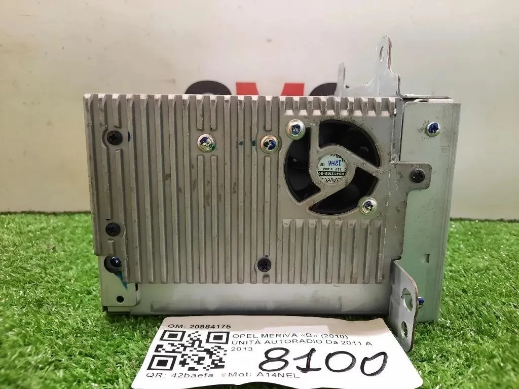 Unità Autoradio 20984175 Opel Meriva B 2010