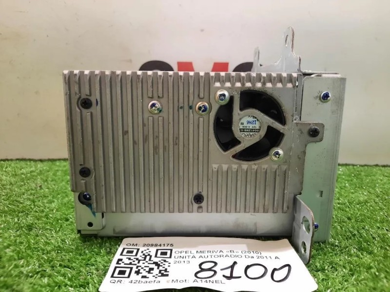 Unità Autoradio 20984175 Opel Meriva B 2010