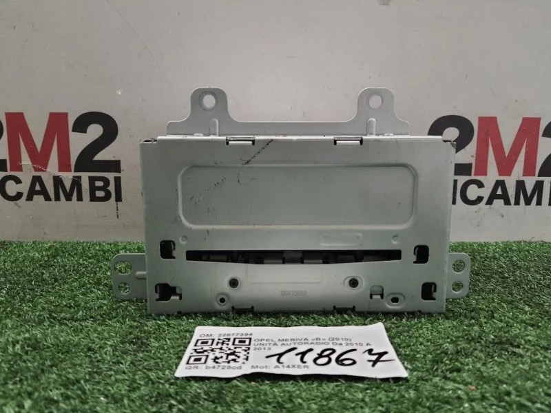 Unità Autoradio 22877394 Opel Meriva B 2010