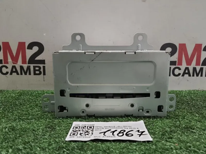 Unità Autoradio 22877394 Opel Meriva B 2010