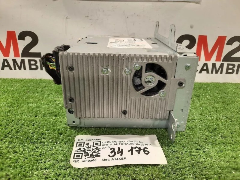 Unità Autoradio 22877394 Opel Meriva B 2010