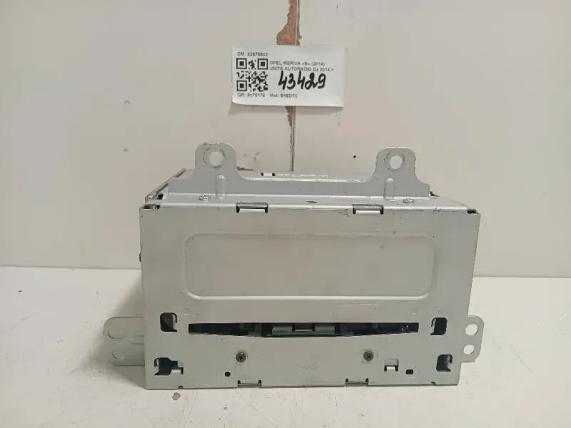 Unità Autoradio 22976602 Opel Meriva B 2014