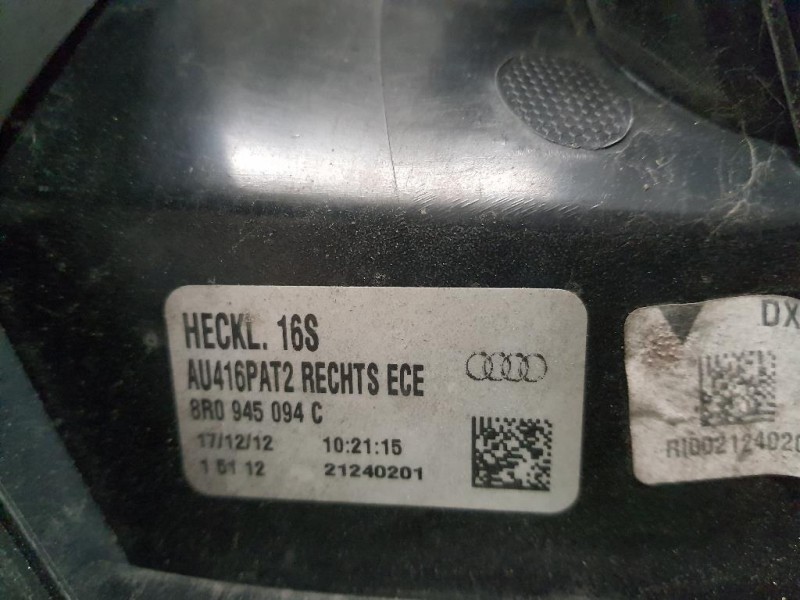 Fanale POST DX 8R0945094C Audi Q5 8RB 2012