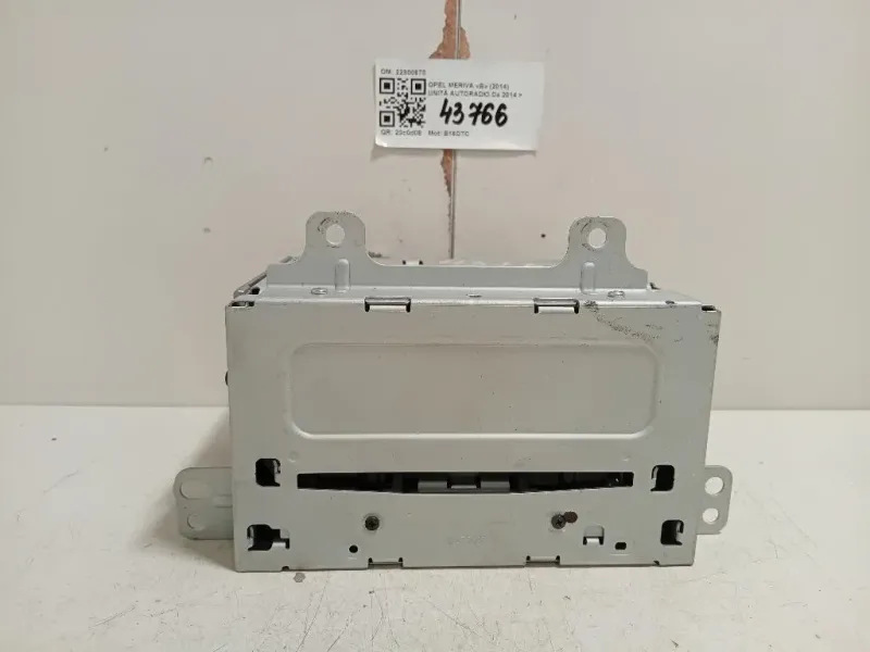 Unità Autoradio 22800670 Opel Meriva B 2014