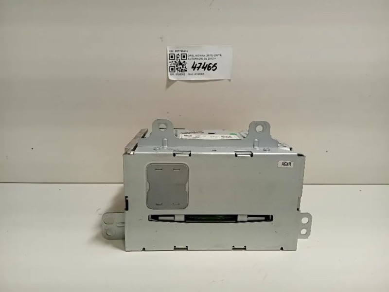 Unità Autoradio 557799431 Opel Mokka 2013