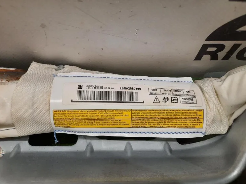 Air-bag A Tendina SX 13250502 Opel Meriva B 2010