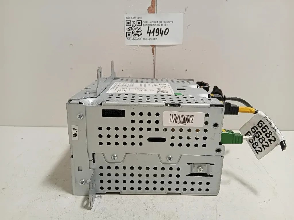 Unità Autoradio 95371916 Opel Mokka 2013