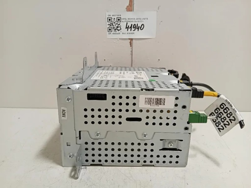 Unità Autoradio 95371916 Opel Mokka 2013