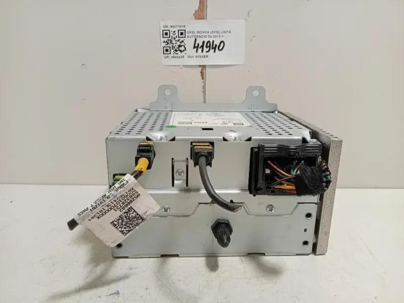 Unità Autoradio 95371916 Opel Mokka 2013