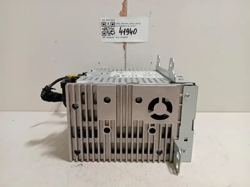 Unità Autoradio 95371916 Opel Mokka 2013