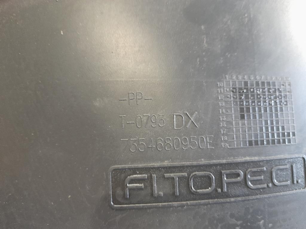 Parasassi Passaruota Interno POST DX 7354680950E Fiat Fiorino III 2008