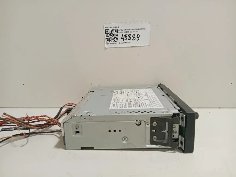 Unità Autoradio 18K884-AB Opel Movano B 2010