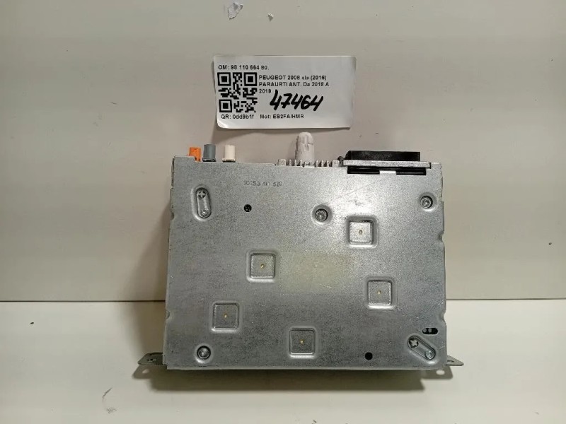 Unità Autoradio 98 110 664 80 Peugeot 2008 I 2016