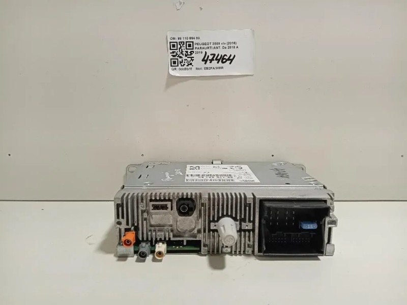 Unità Autoradio 98 110 664 80 Peugeot 2008 I 2016