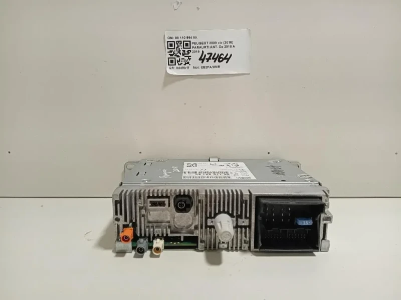 Unità Autoradio 98 110 664 80 Peugeot 2008 I 2016