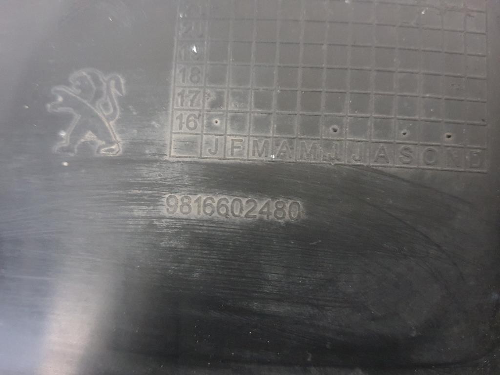 Parasassi Passaruota Interno POST DX 9816602480 Peugeot 5008 II 2017